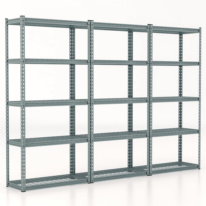 Giantex 5-Tier Storage Shelves, 35.5" x 15.5" x 72" Utility Rack Shelf