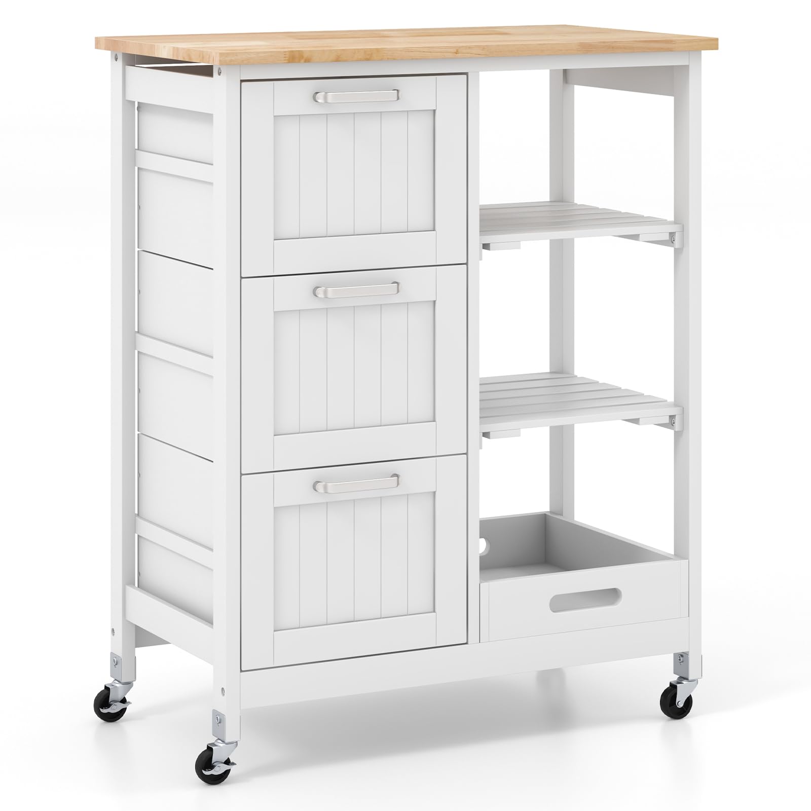 Giantex Kitchen Island Cart on Wheels