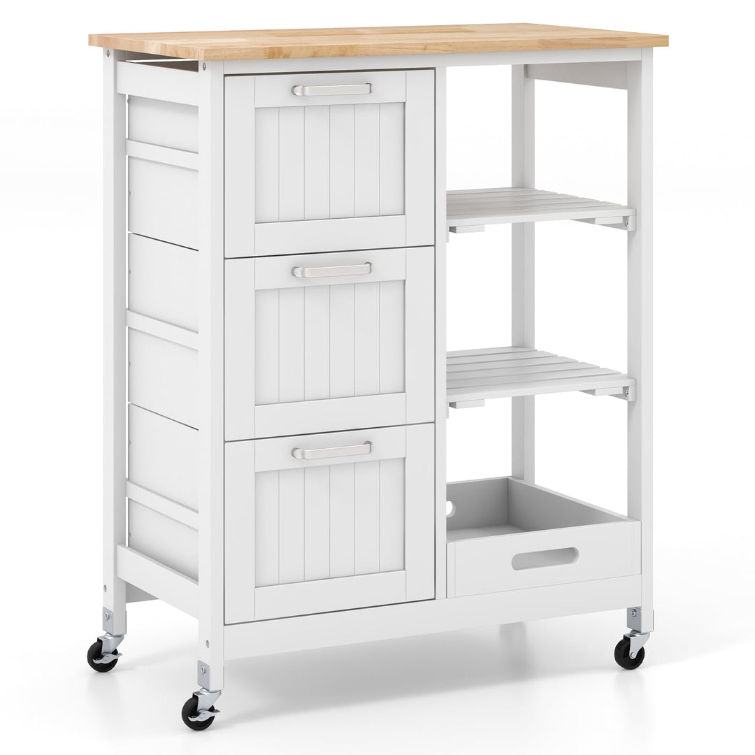 Giantex Kitchen Island Cart on Wheels