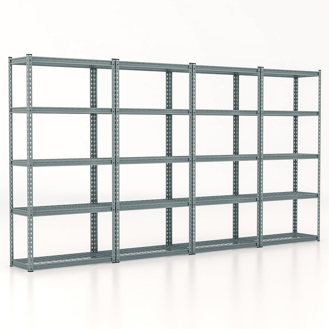 Giantex 5-Tier Storage Shelves, 35.5" x 15.5" x 72" Utility Rack Shelf