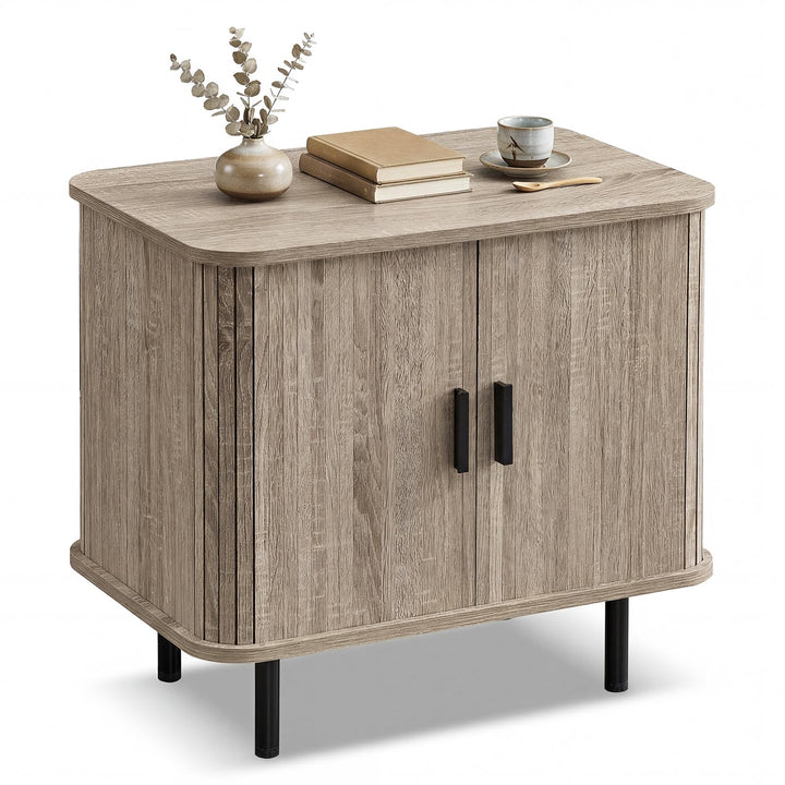 Giantex 24’’ Large Century Modern Nightstand Set of 2/1