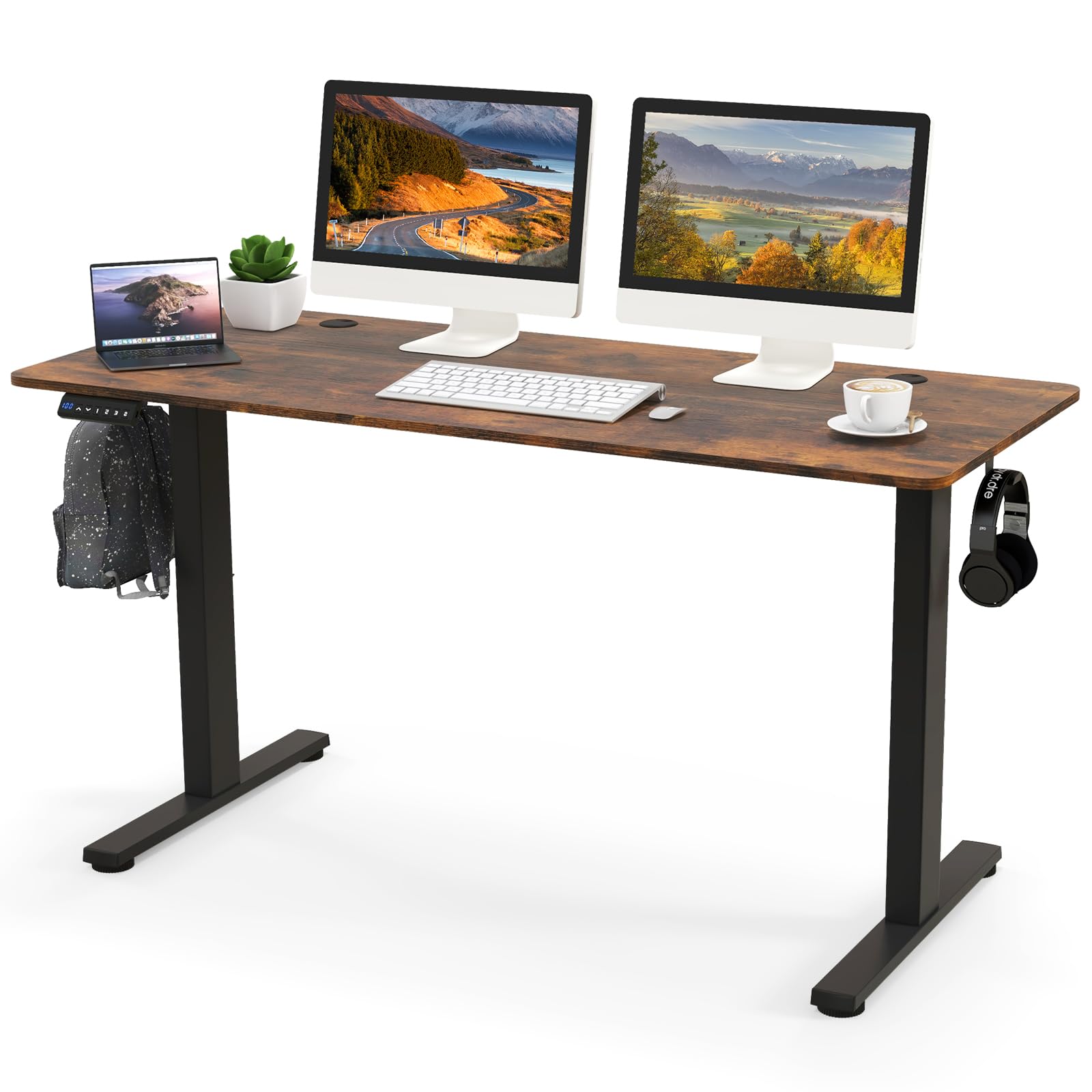 Giantex Electric Standing Desk, Height Adjustable Stand up Desk