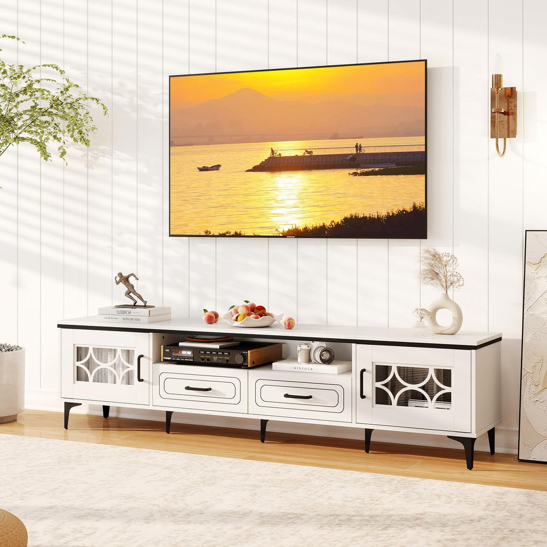Giantex Wood TV Stand for TVs up to 80"