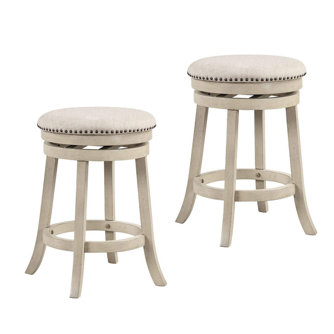 Giantex 26.5" Swivel Bar Stools Set of 2/4 with Comfy Padded Seat Cushion