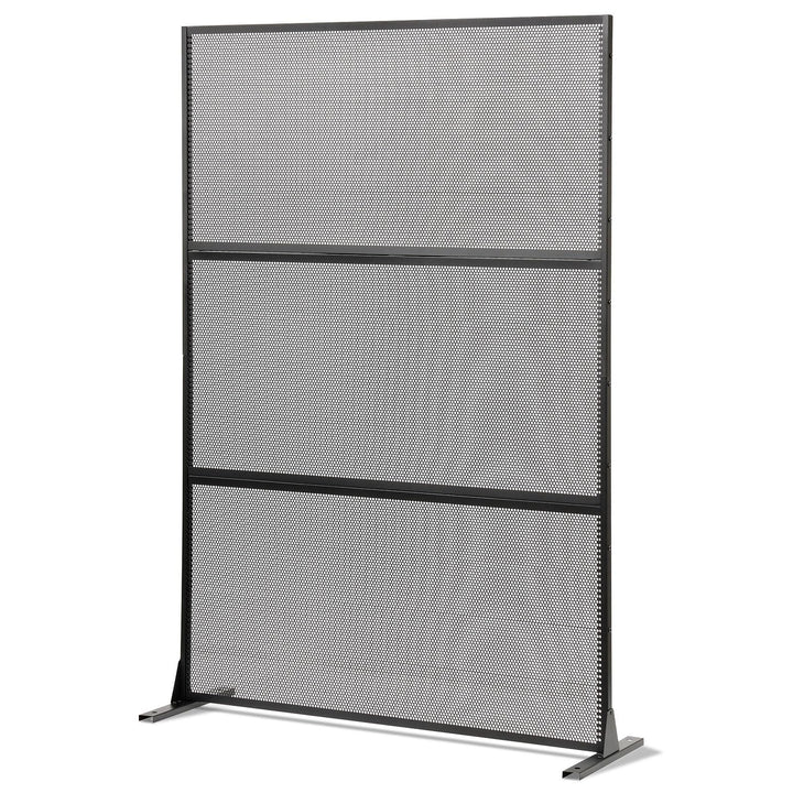 Giantex Metal Privacy Screen with Expansion Bolts and Connection Screws
