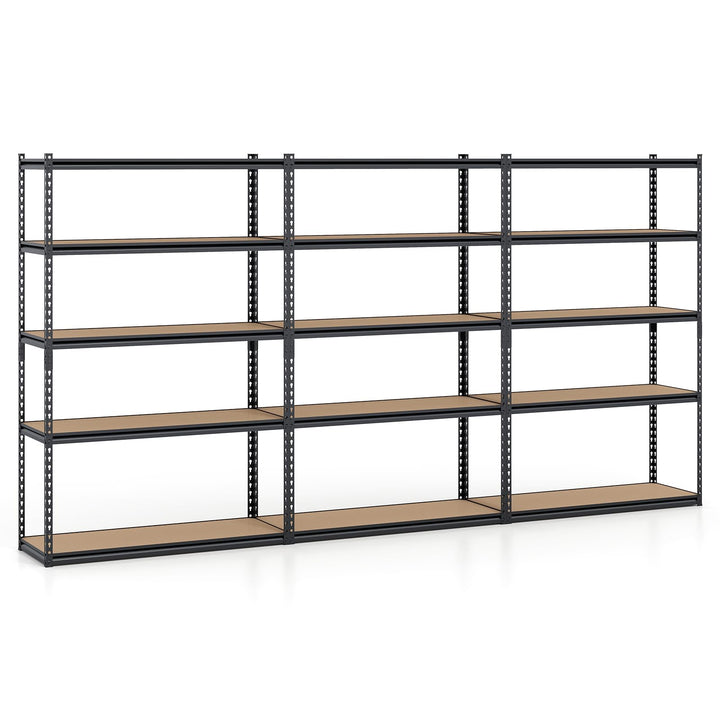 Giantex 5-Tier Metal Storage Shelves(1/2/3/4)