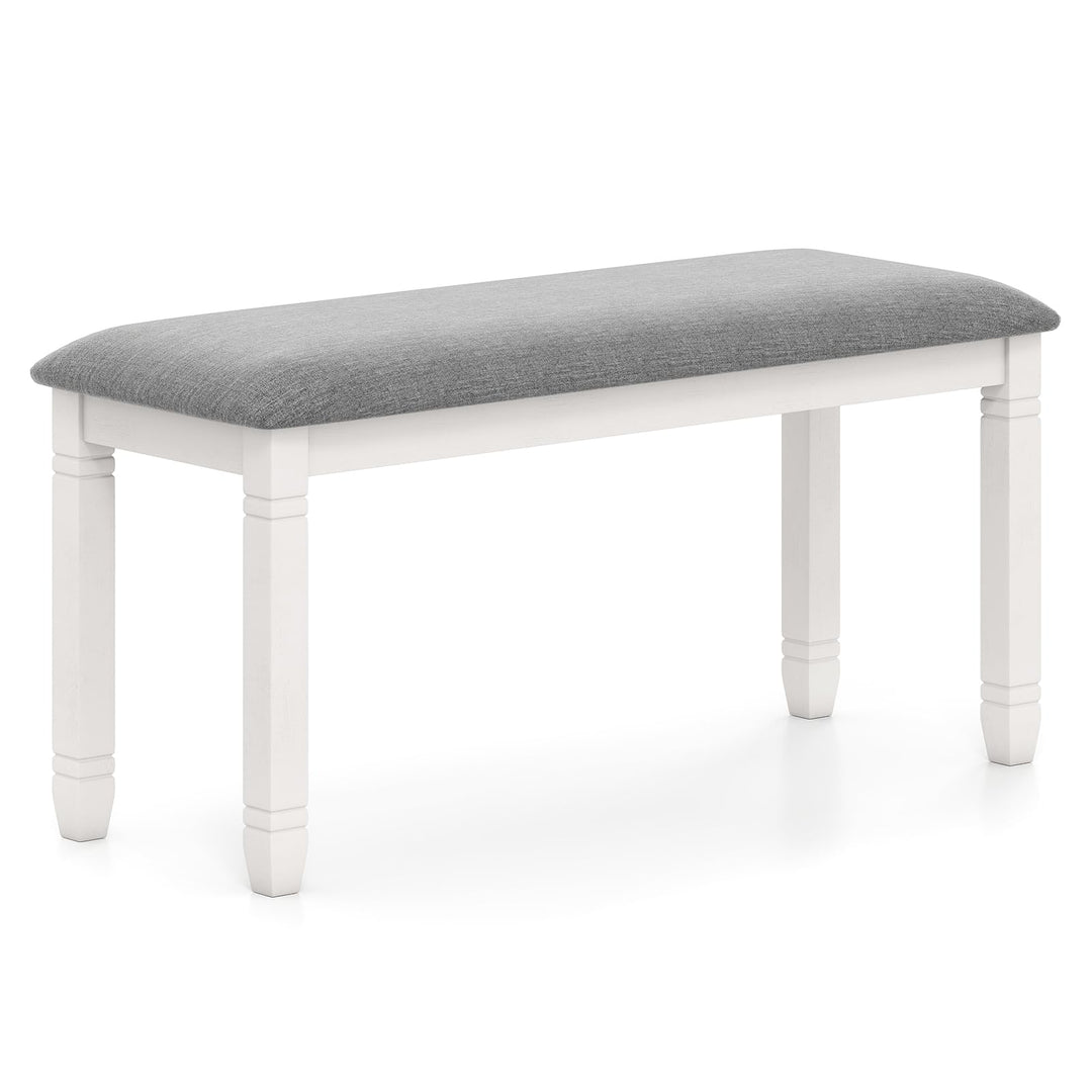 Giantex Upholstered Dining Bench with Padded Seat