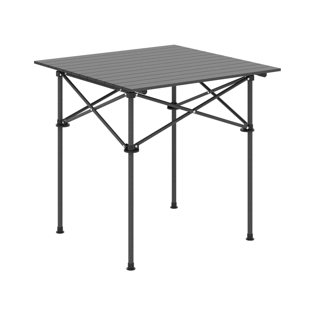 Giantex Folding Roll-up Camping Table Portable Square Table with Carry Bag for Picnic