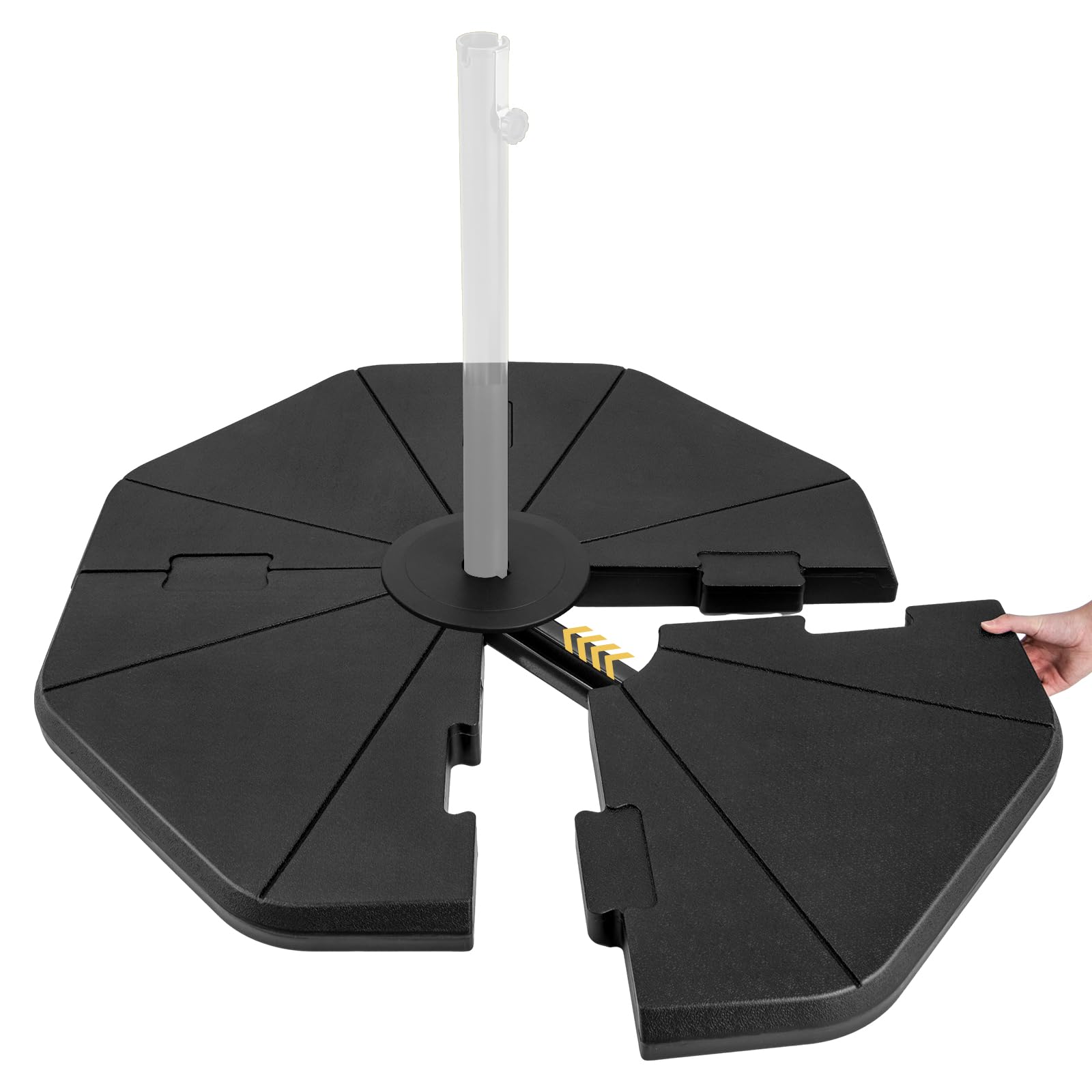 Giantex 208 lbs Patio Offset Umbrella Base