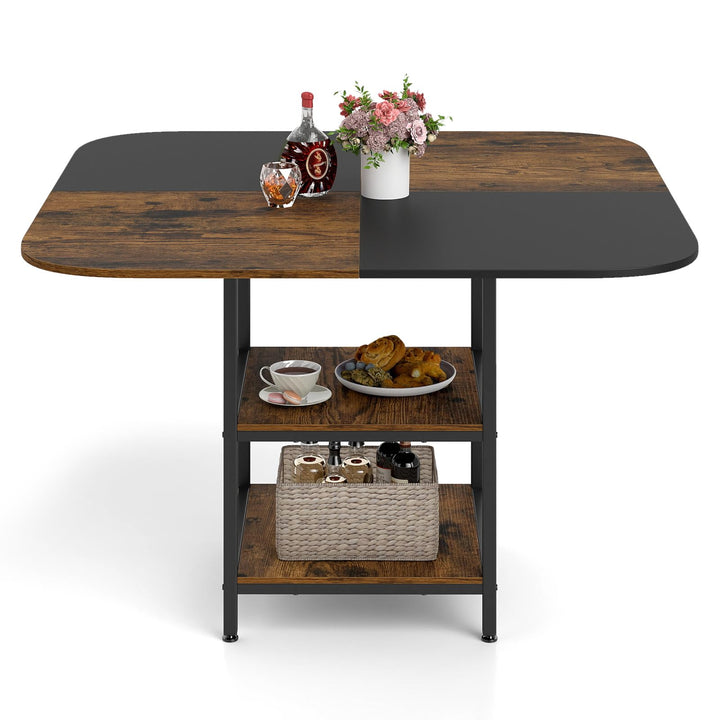 Giantex 47.5-inches Dining Table for 4 Square Kitchen Table