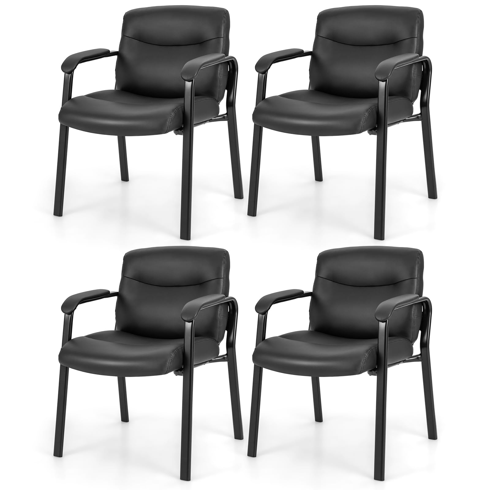 Giantex Waiting Room Chairs Set - Office Reception Chair Set