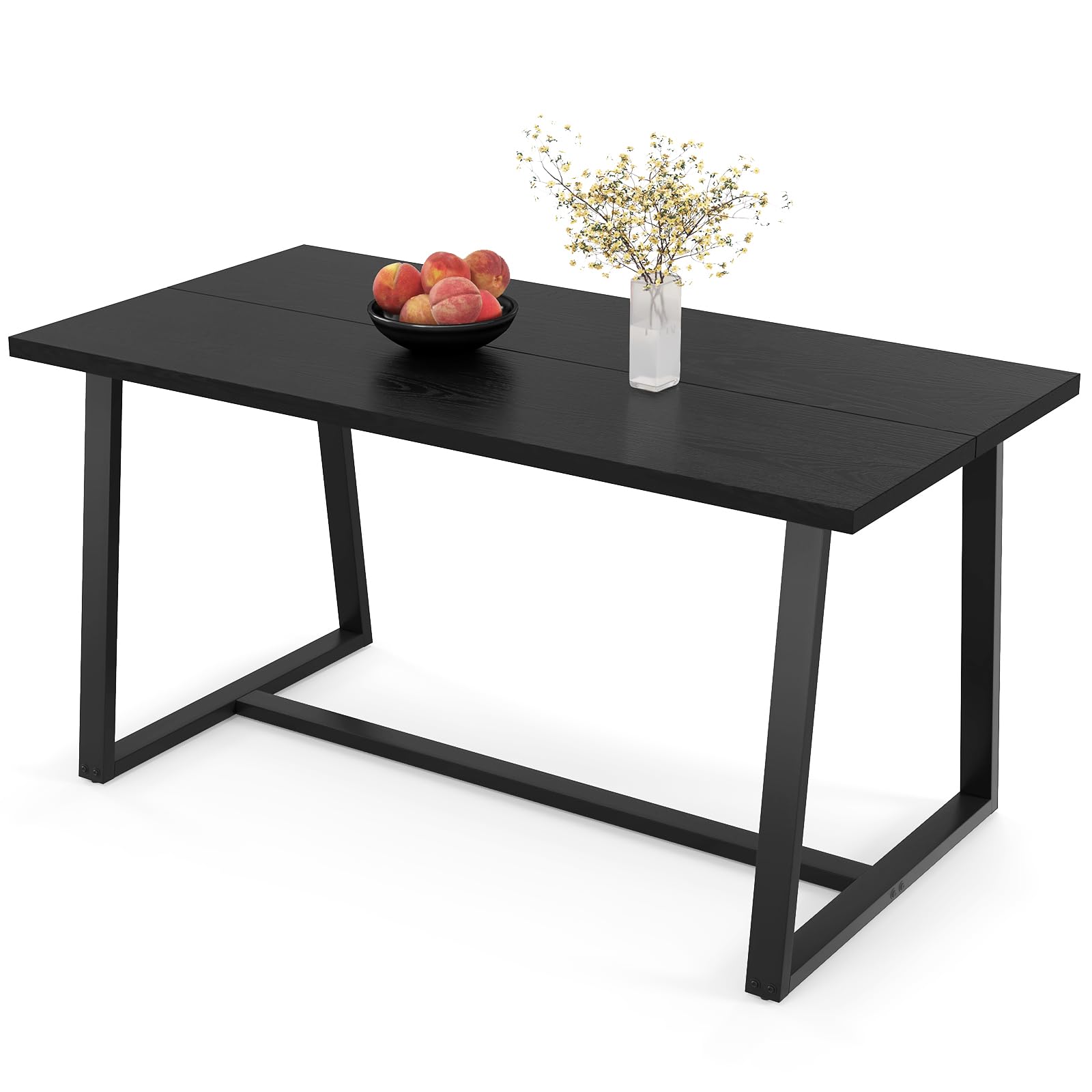 Giantex 63" Large Dining Table for 4-6