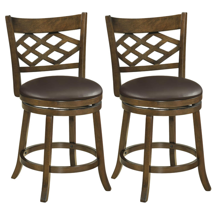 Giantex Swivel Bar Stools Set of 2/4 26"/31" Bar Height Chairs
