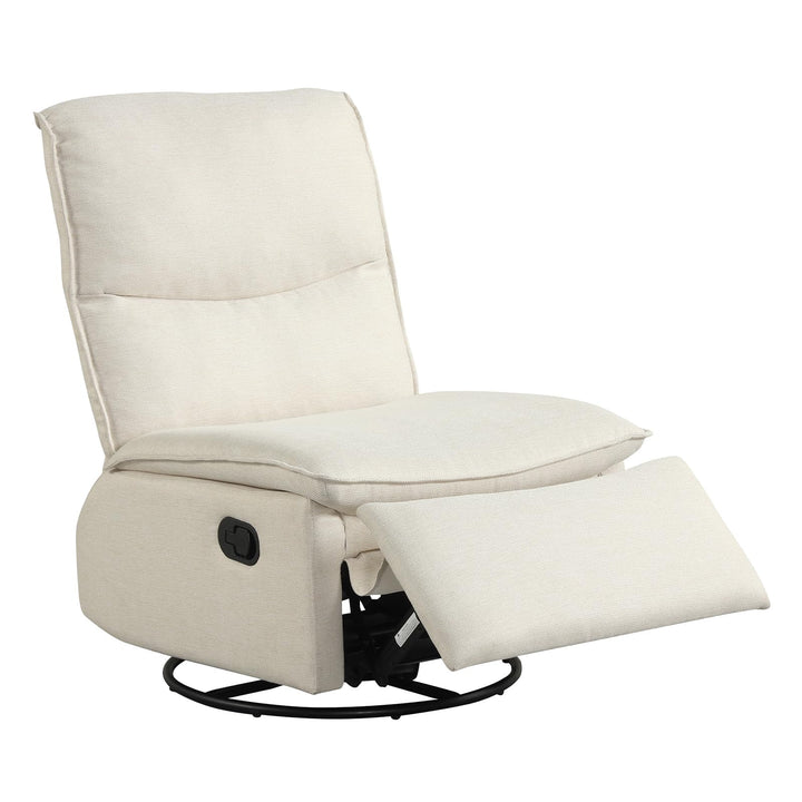 Giantex Swivel Rocking Recliner | 360° Reclining Rocker Chair with Adjustable Cushioned Back