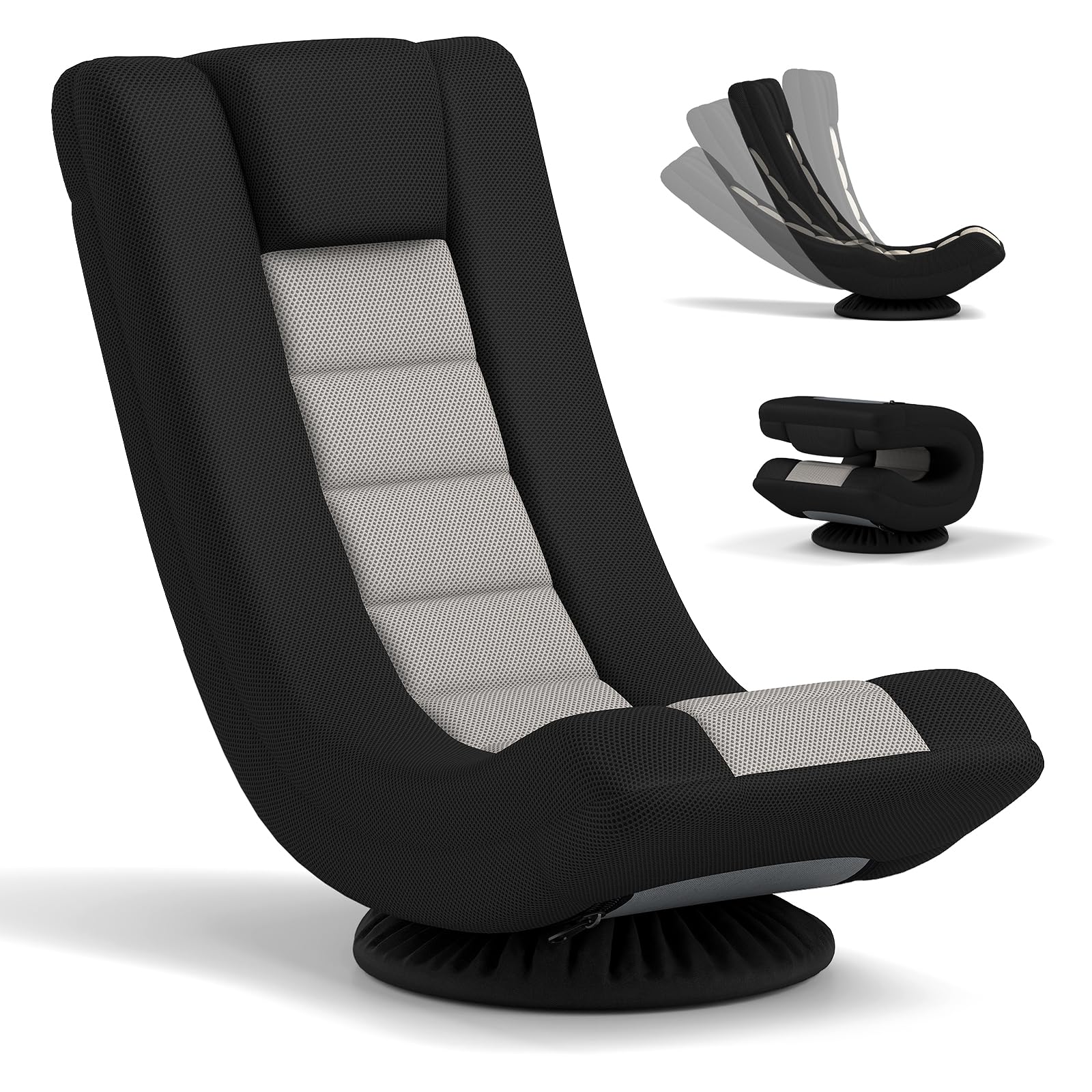 Giantex Floor Chair with Back Support, 4-Position Adjustable Back, Lazy Sofa Chair, Meditation Chair
