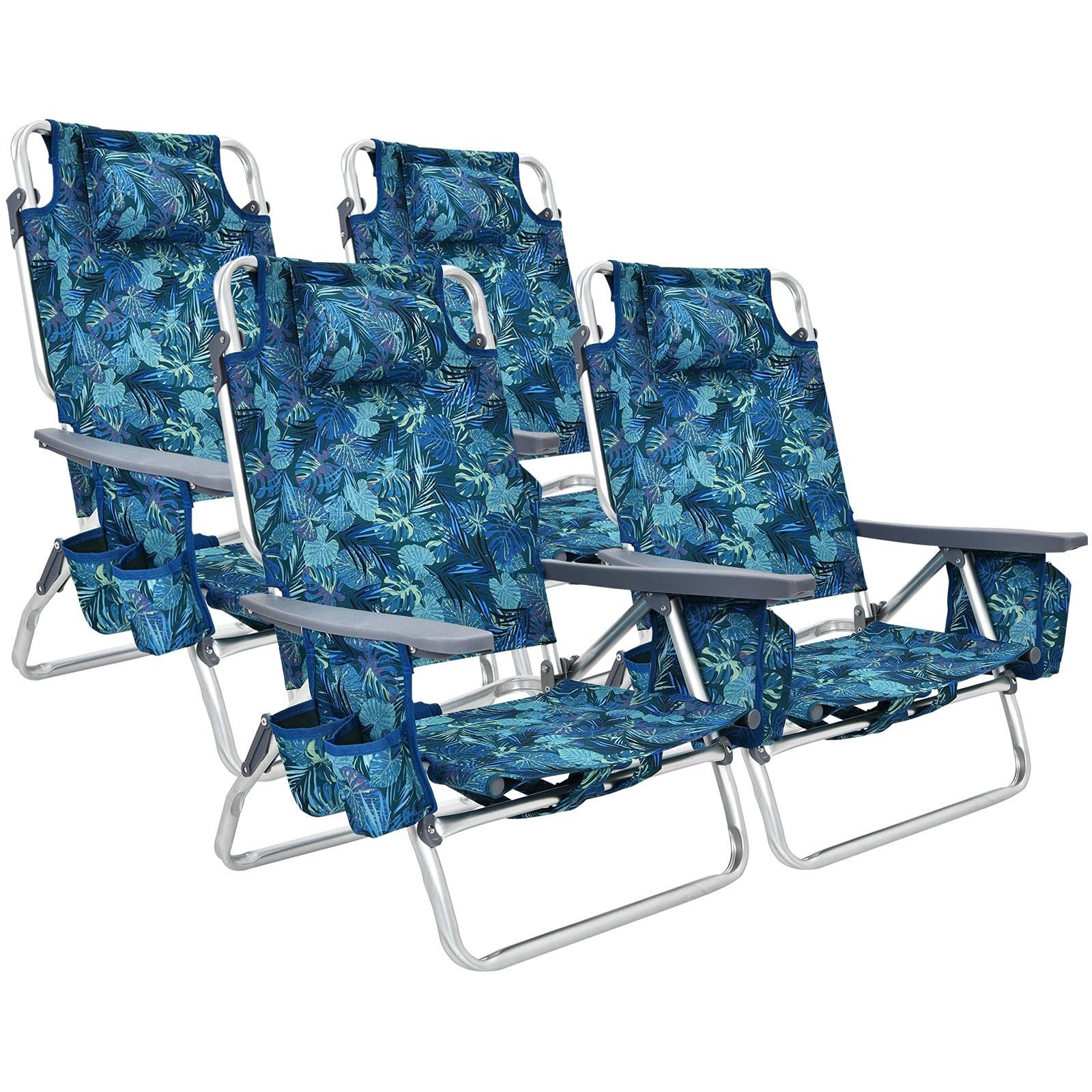 Giantex Beach Chair 2-Pack Sling Camping Chair