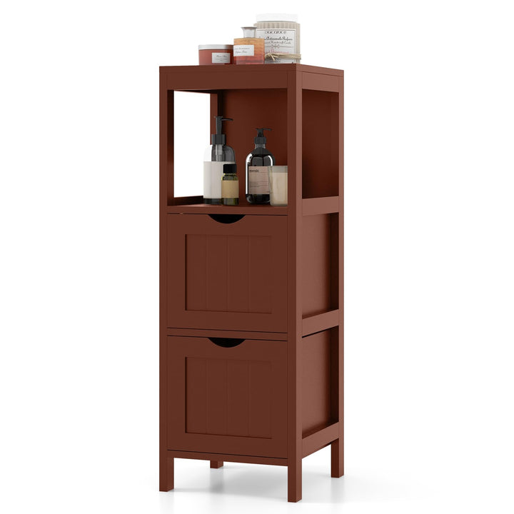 Giantex Bathroom Organizers and Storage Cabinet - Storage Organizer Rack Stand