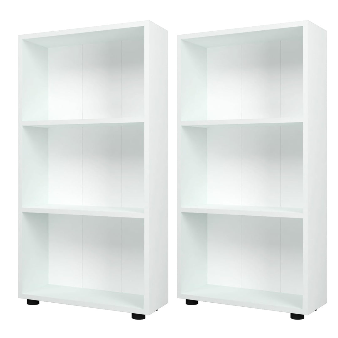 Giantex 3-Tier Bookcase with Anti-Tipping Kit for Living Room