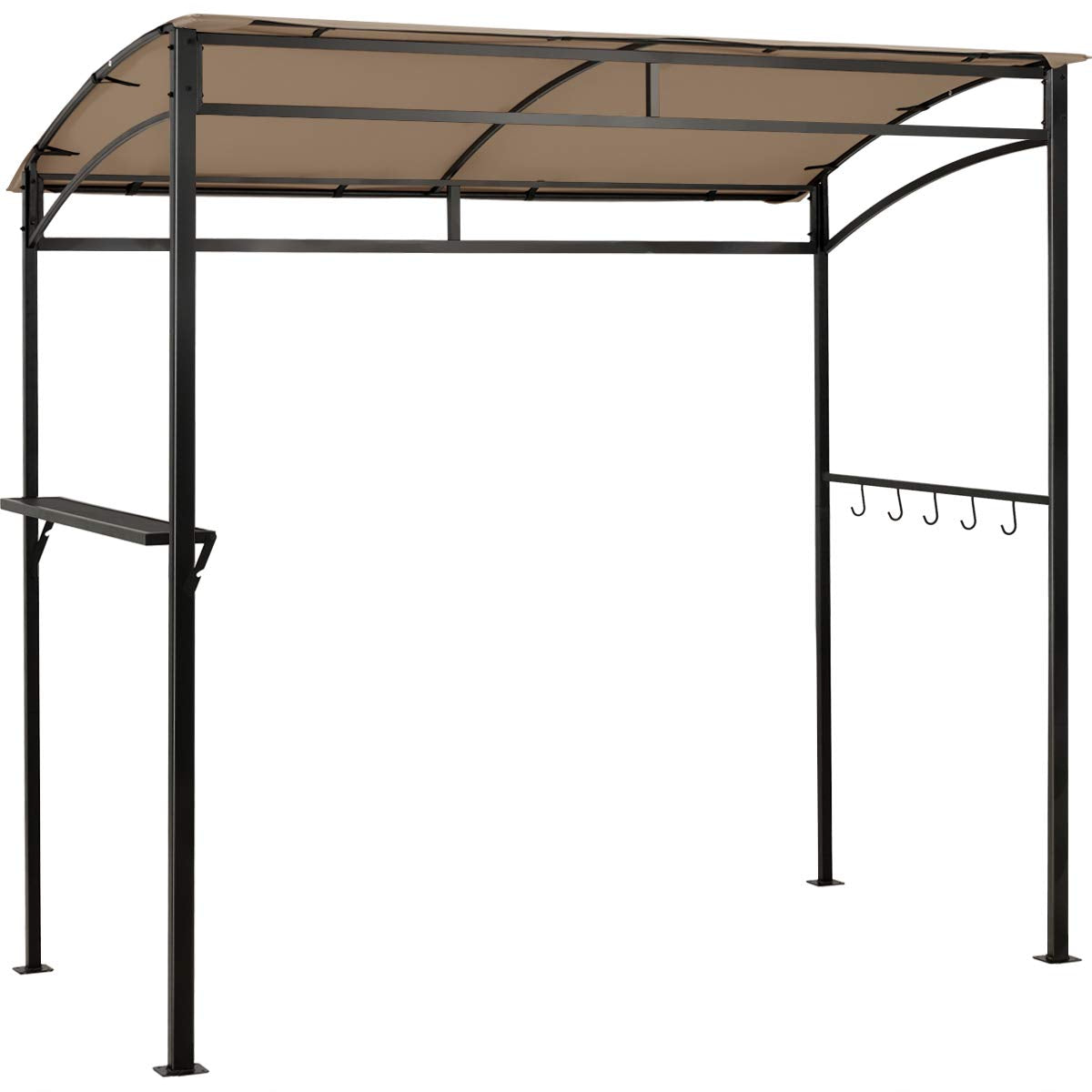 Giantex 7x4.4ft Grill Gazebo, Patio Outdoor Backyard BBQ Canopy Shelter