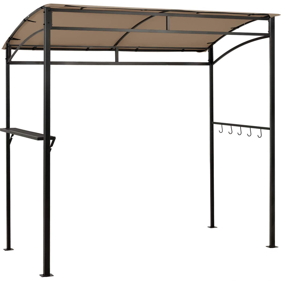 Giantex 7x4.4ft Grill Gazebo, Patio Outdoor Backyard BBQ Canopy Shelter