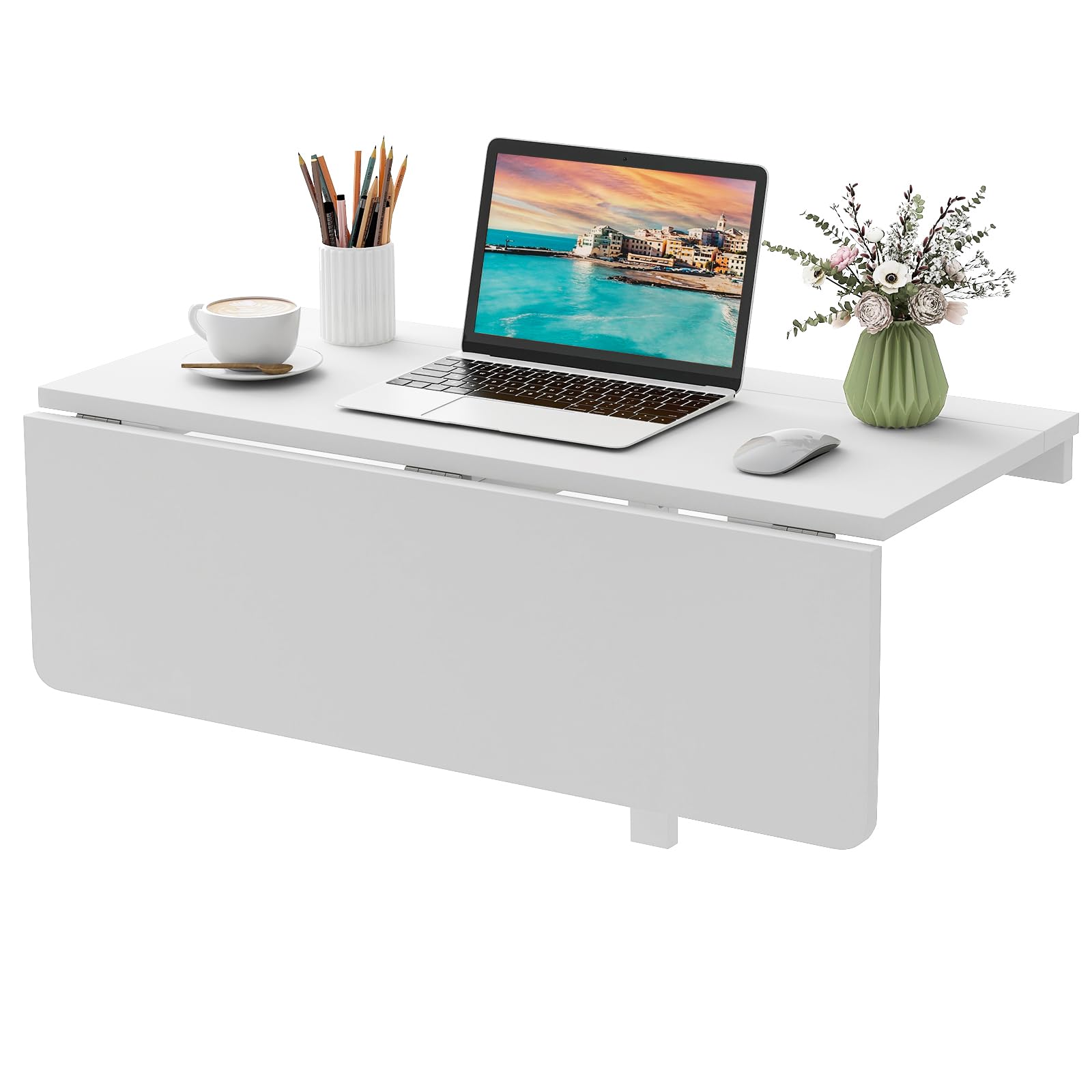 Giantex Wall Mounted Folding Table, 31.5