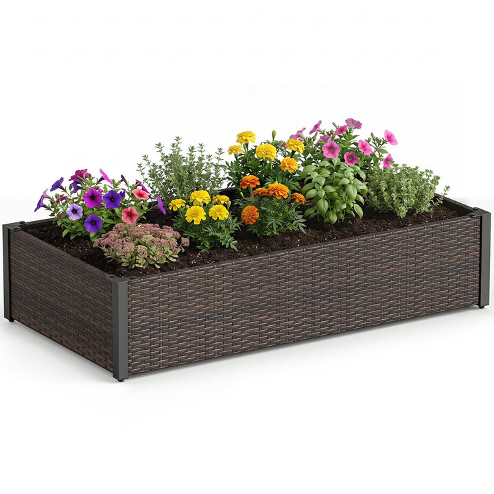 Giantex Raised Garden Bed for Vegetables Flowers Herbs