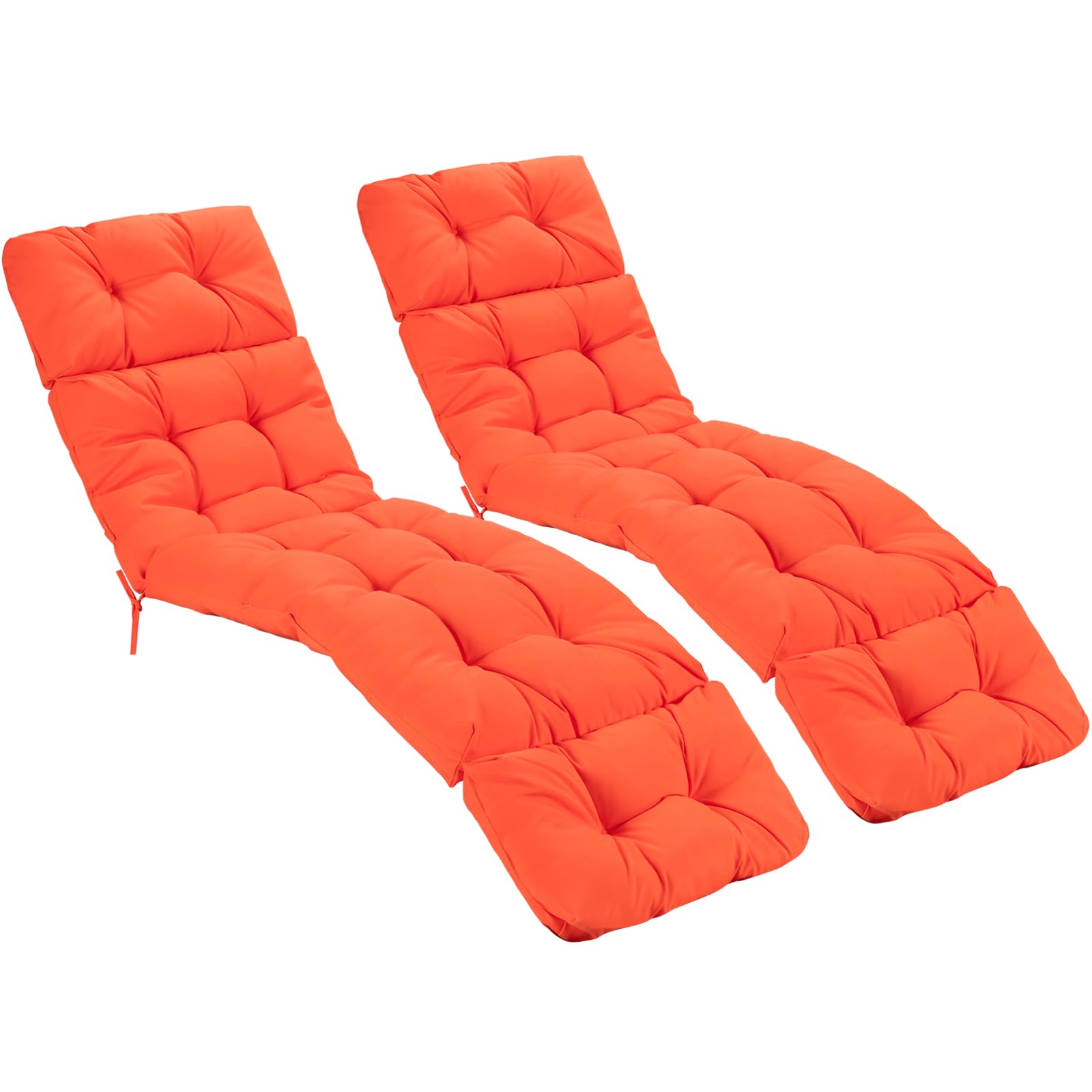 Giantex Set of 1/2/4 Lounge Chair Cushion(73X22X4 Inch)