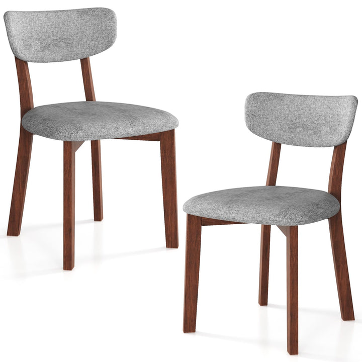 Giantex Wooded Dining Chairs Set of 2/4 for Living Room Restaurant