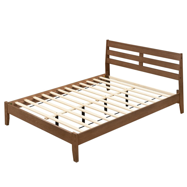 Giantex Twin Size Bed Frame with Slat Headboard