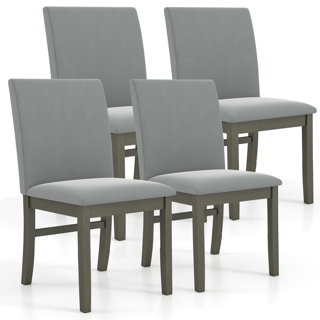 Giantex Upholstered Dining Chairs Set for Restaurant