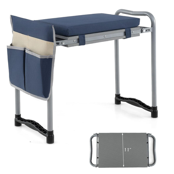 GIANTEX Garden Kneeler and Seat with Detachable EVA Pad