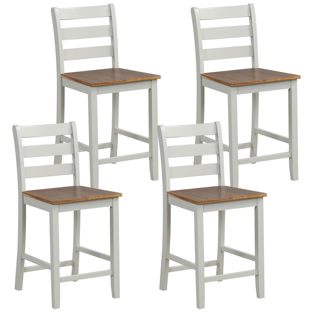 Giantex Counter Height Bar Stools Set