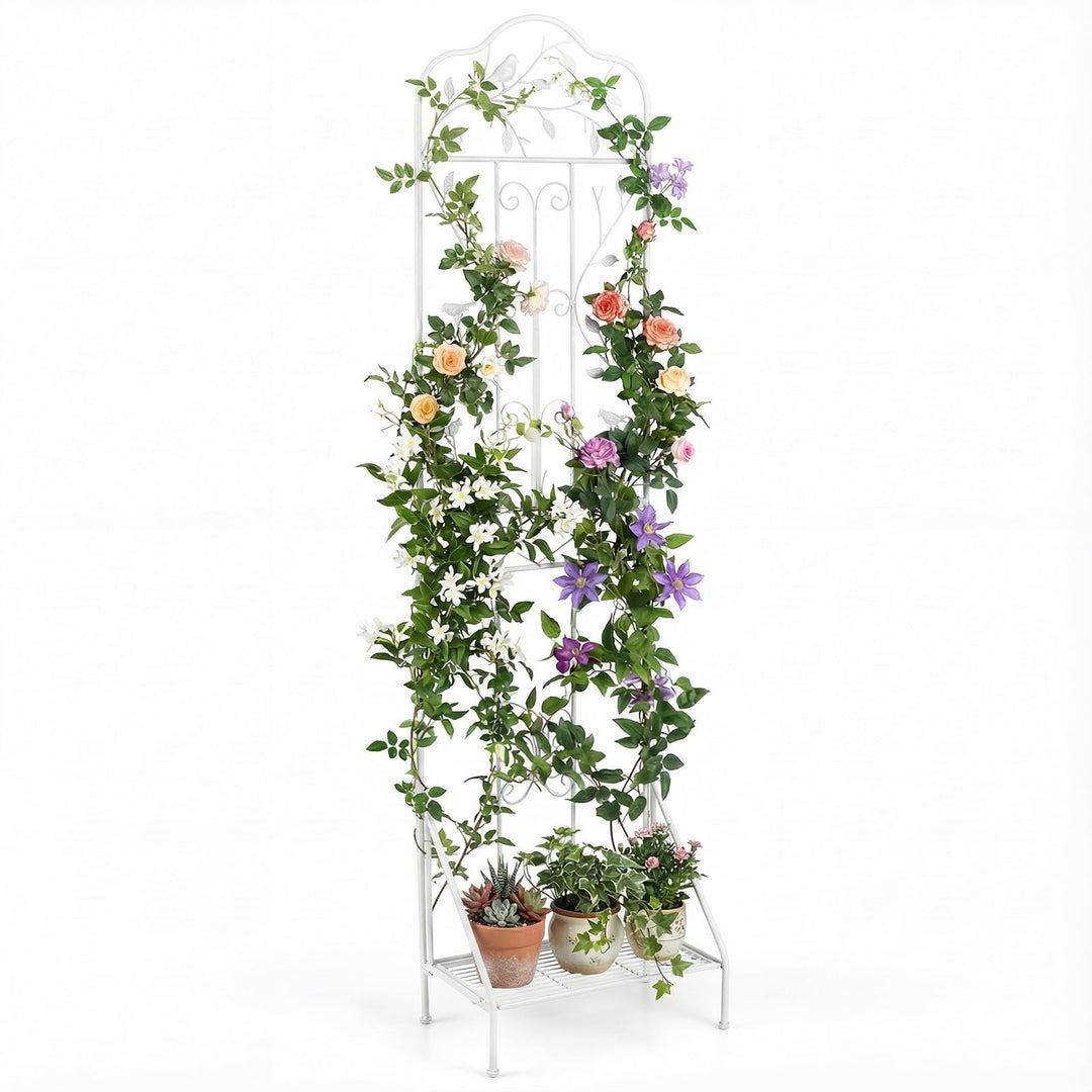 Giantex Metal Garden Trellis for Climbing Plants