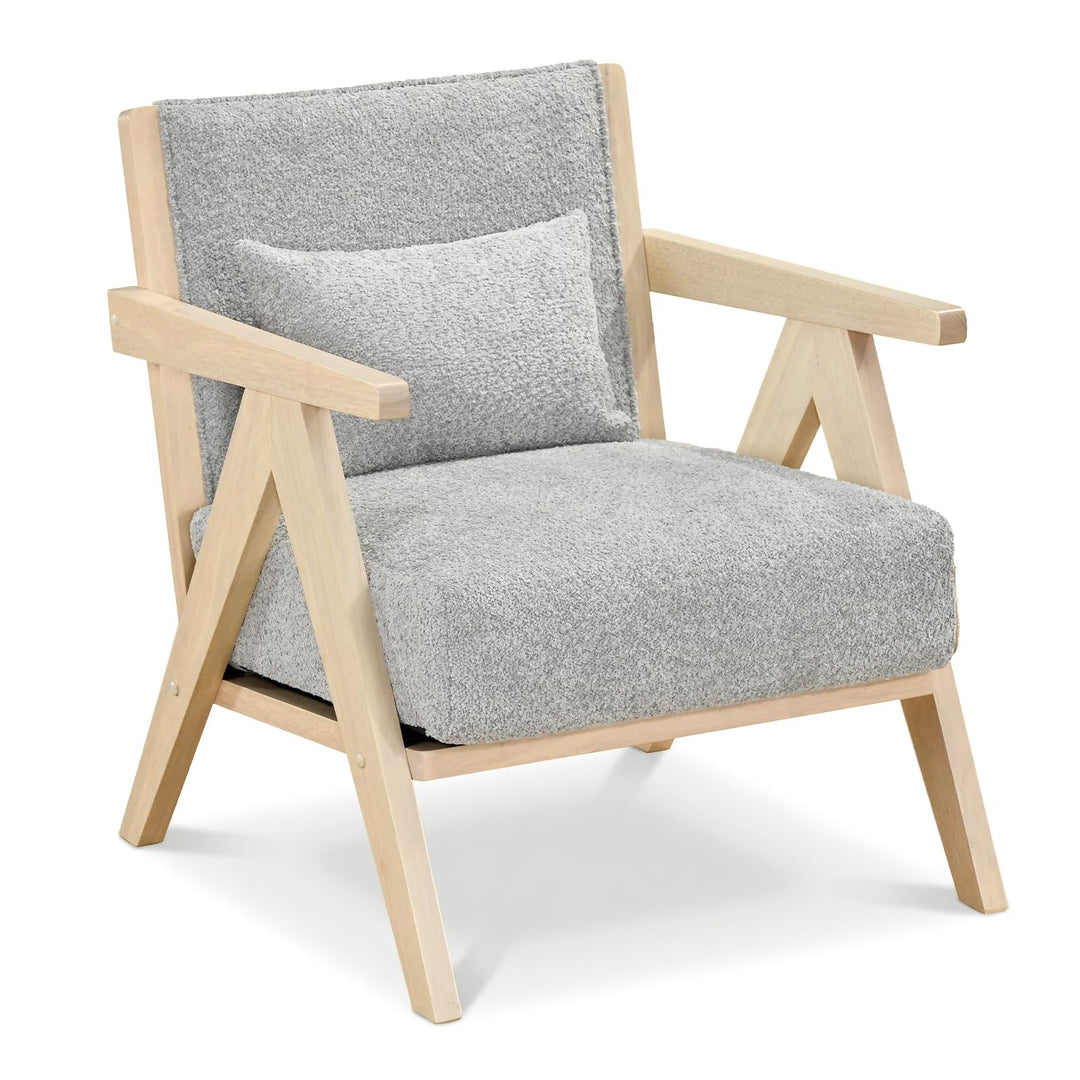 Giantex Mid-Century Modern Accent Chair for Living Room