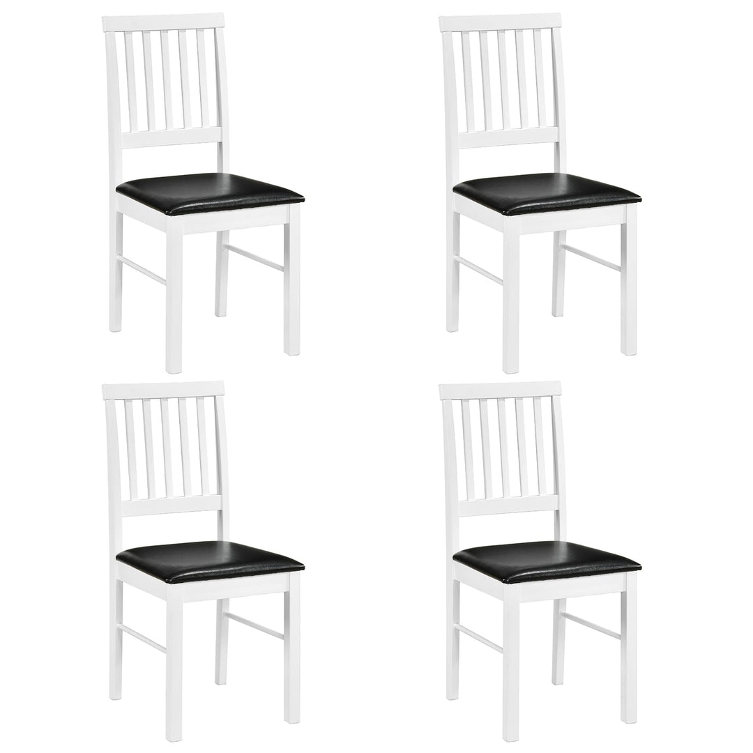 Giantex Modern Mid Century Dining Room Chairs with Hollowed Backrest