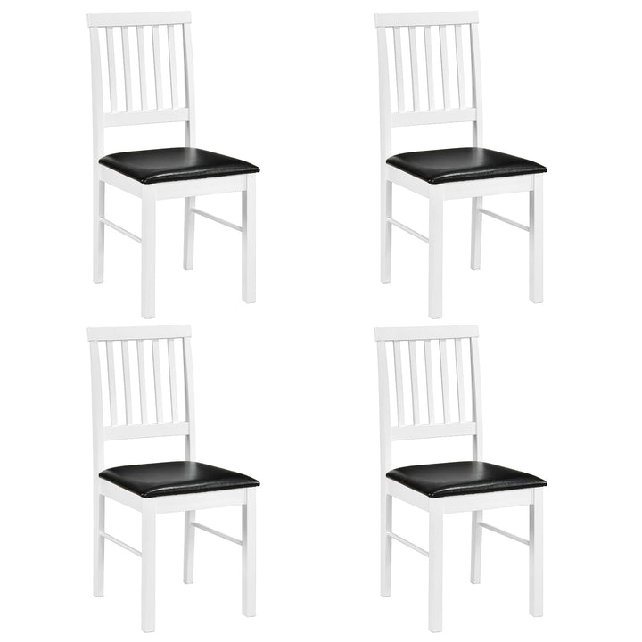 Giantex Modern Mid Century Dining Room Chairs with Hollowed Backrest