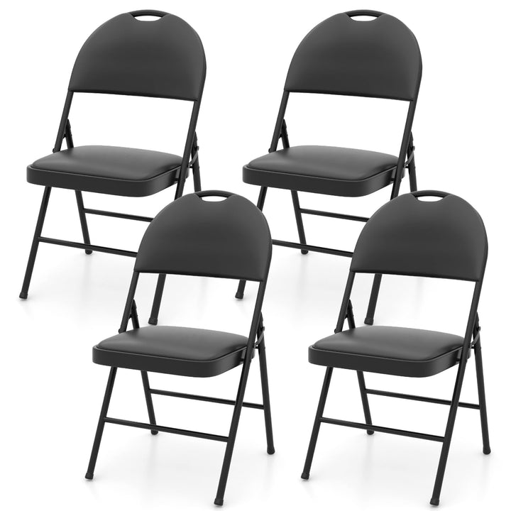 Giantex Party Chairs with Metal Frame for Indoor Outdoor