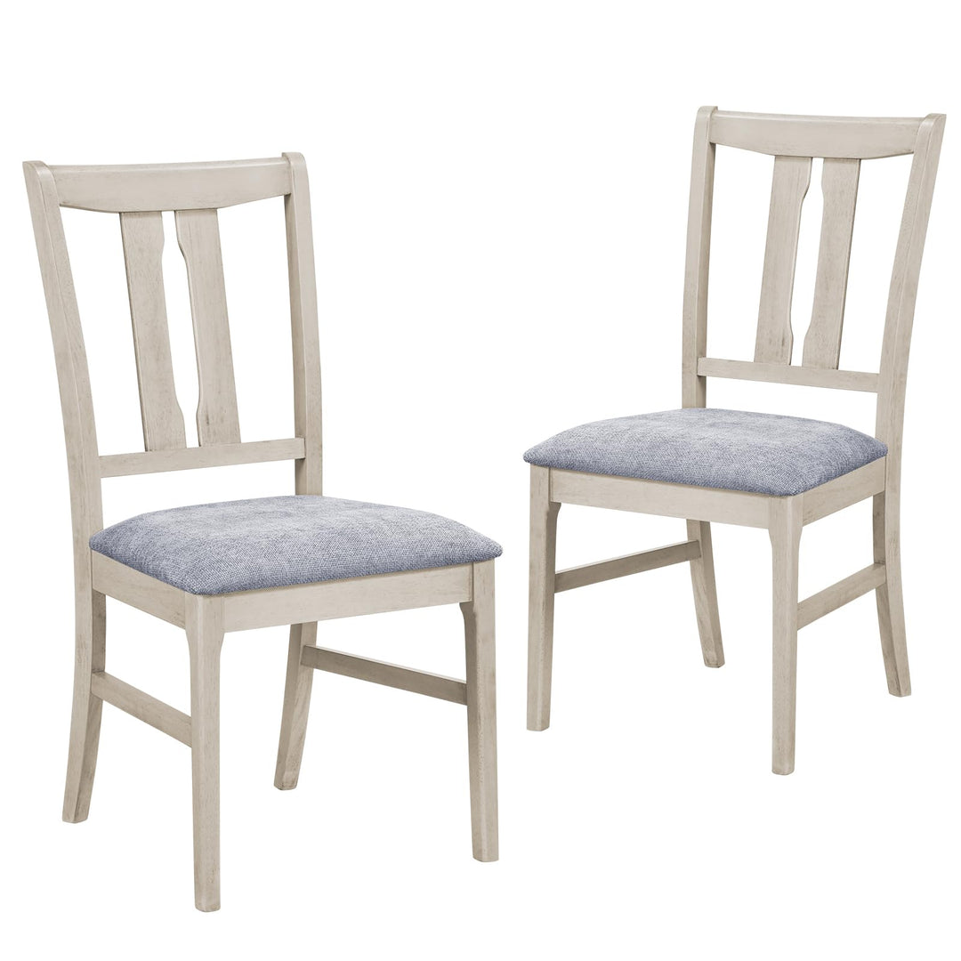 Giantex Fabric Upholstered Kitchen Chair w/Padded Seat for Home Restaurant