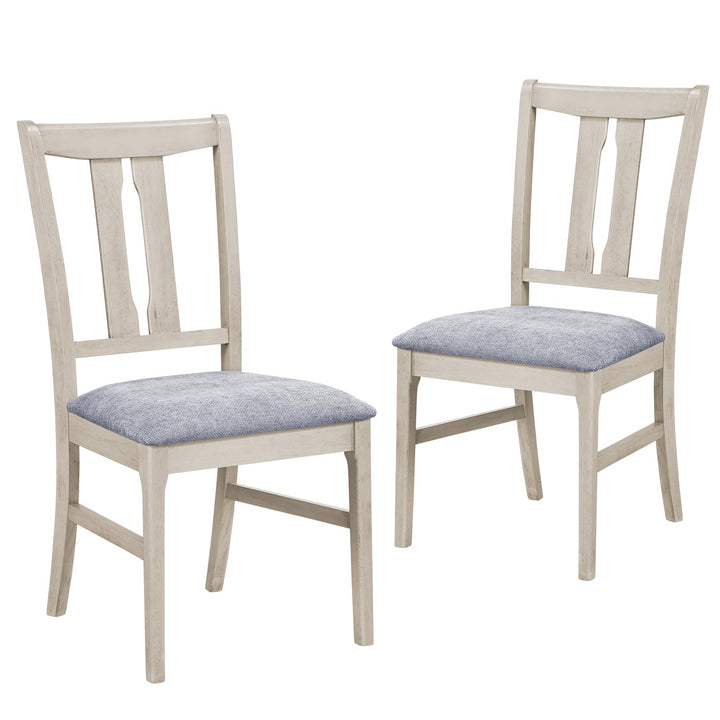 Giantex Fabric Upholstered Kitchen Chair w/Padded Seat for Home Restaurant