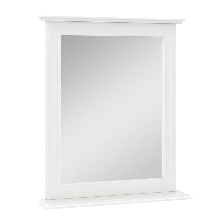 Wooden Frame Modern Rectangular Hanging Vanity Makeup Mirrors for Washroom