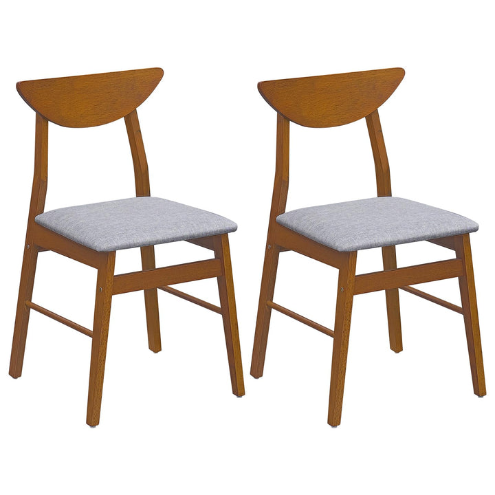 GIANTEX Upholstered Dining Chairs Set w/ Comfortable Upholstered Seat
