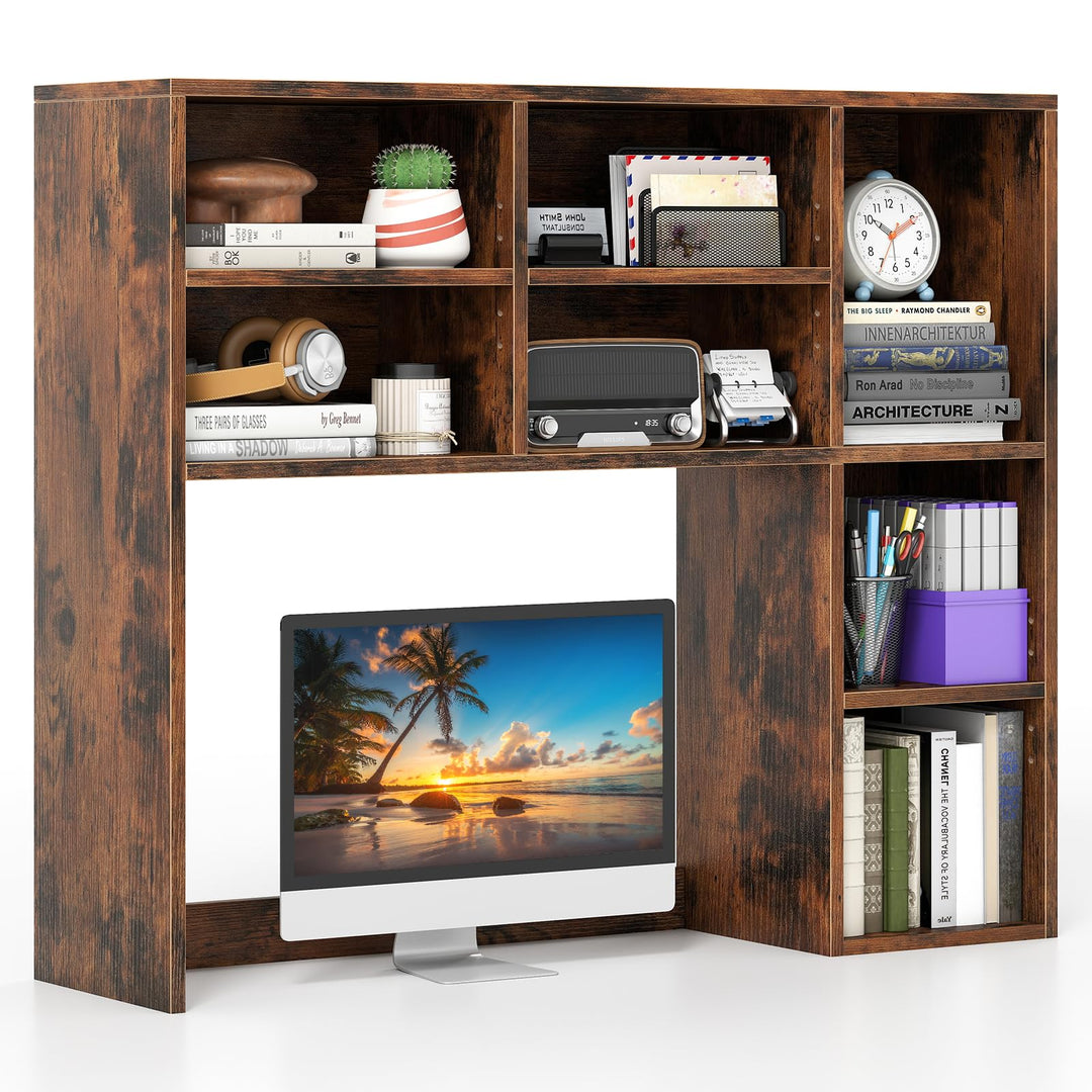 Giantex Wooden Desktop Storage Organizer for Dorm College Office