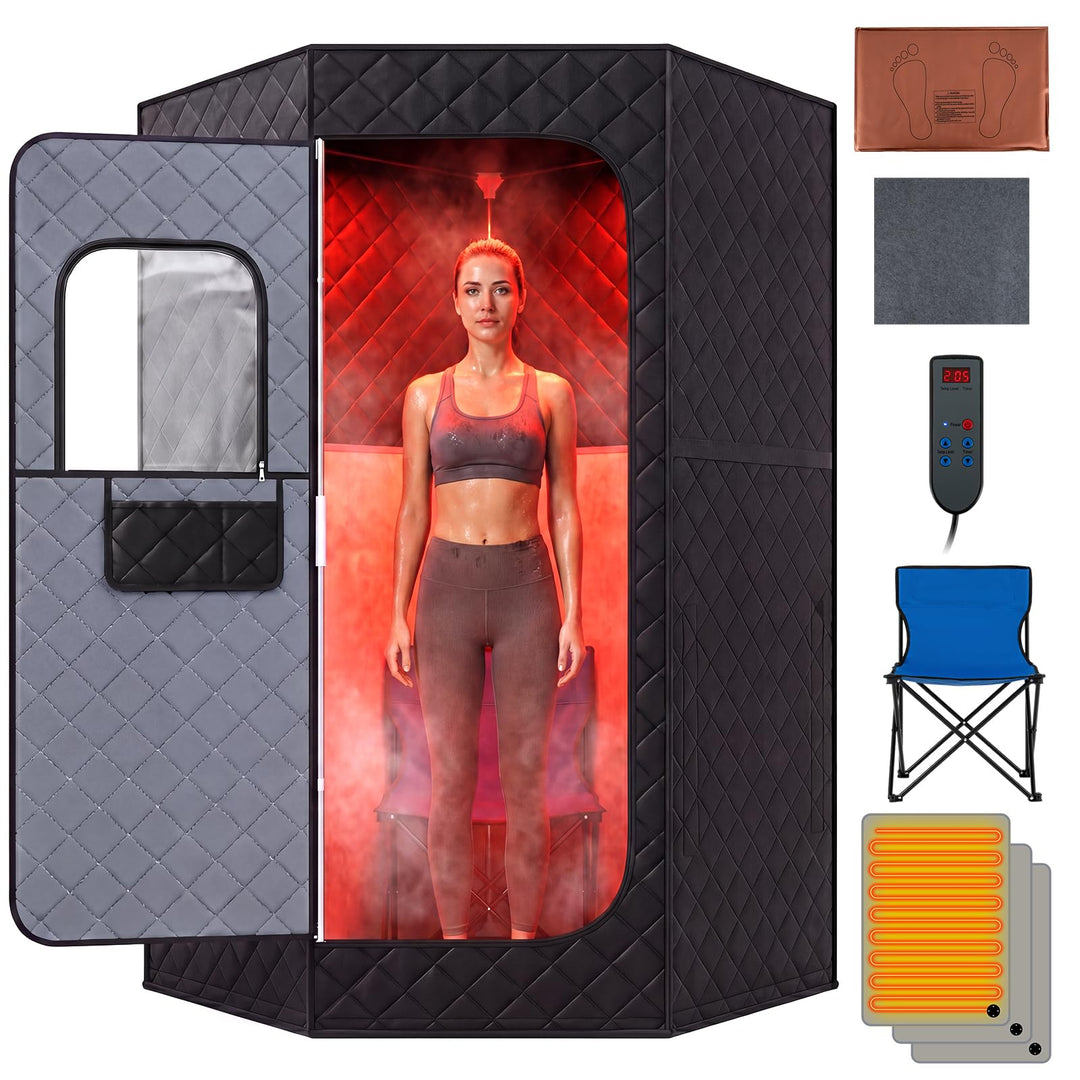 Giantex Portable Far Infrared Sauna for Home Relaxation