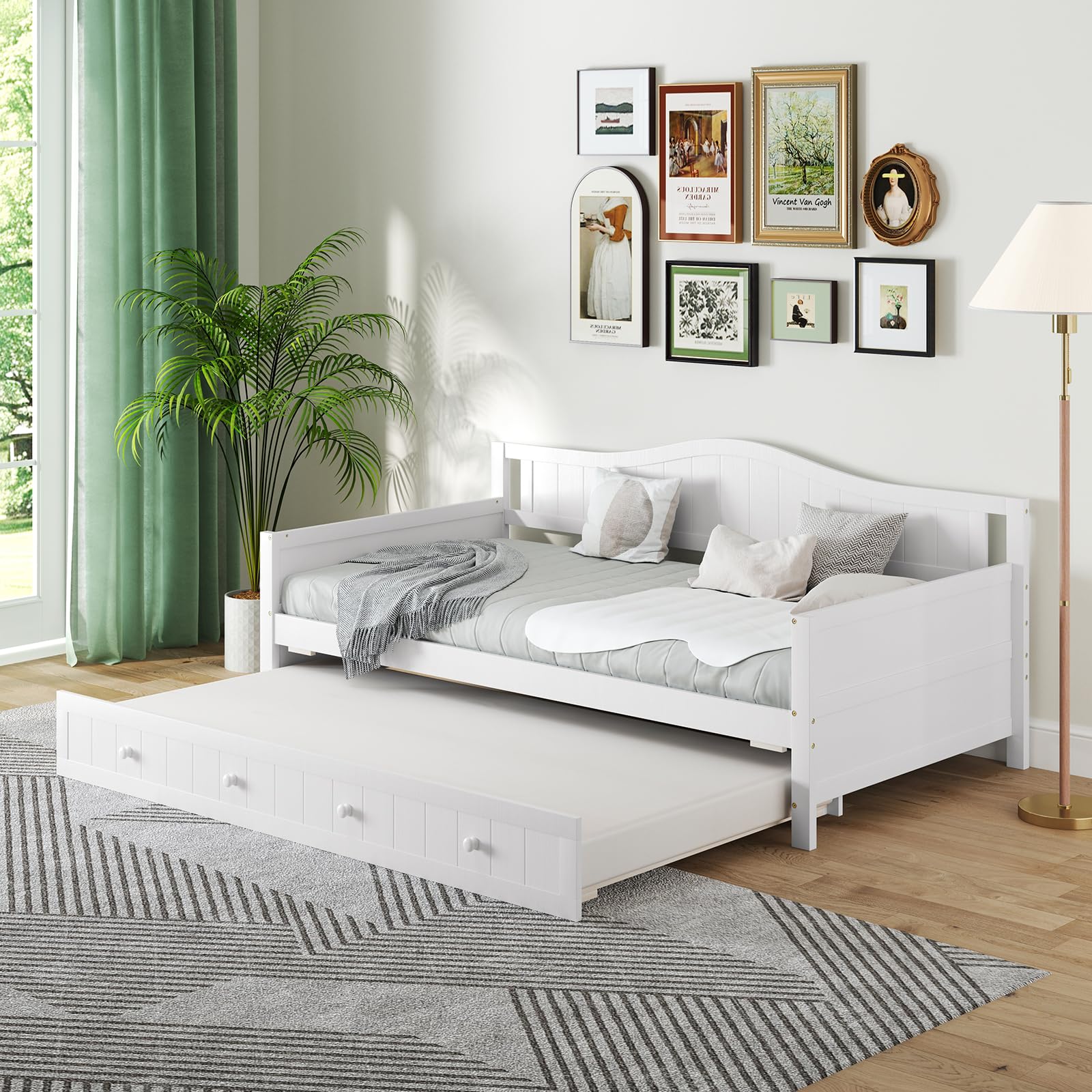 Giantex Twin Daybed with Trundle