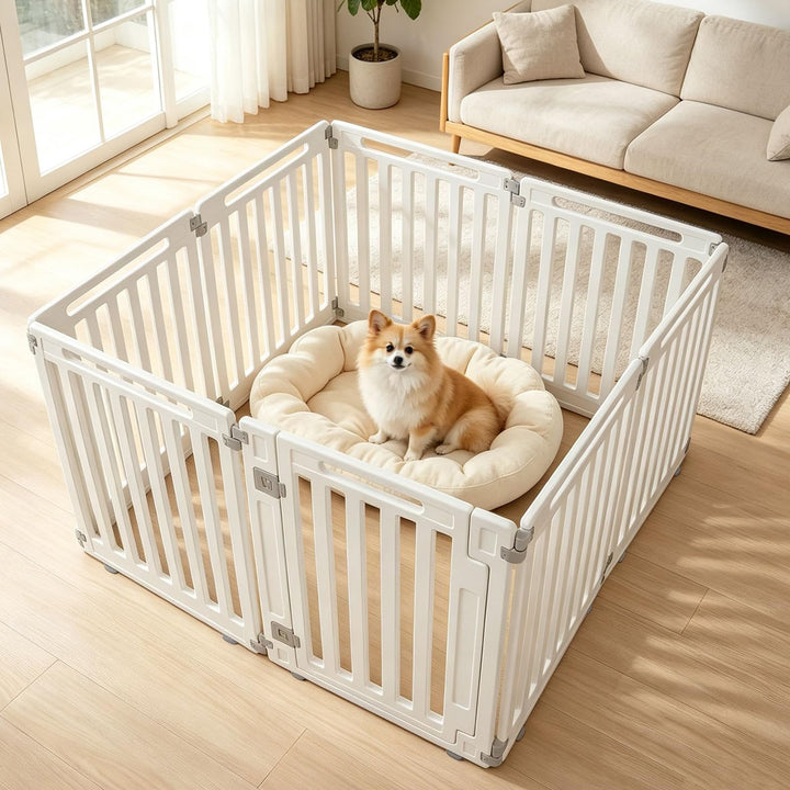 GIANTEX 32" Plastic Pet Fence