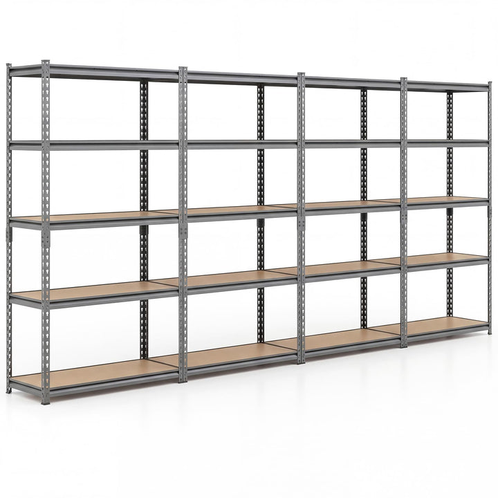 Giantex 5-Tier Metal Storage Shelves(1/2/3/4)