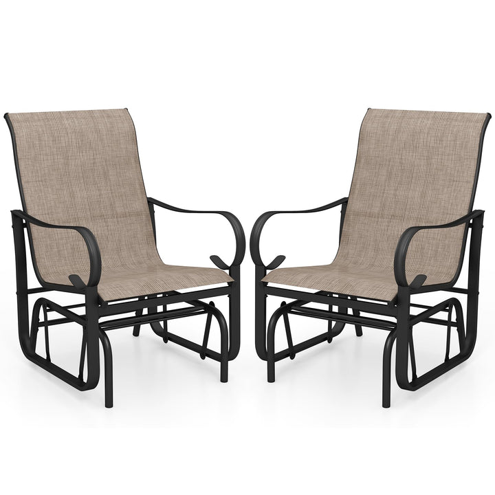 Giantex Outdoor Glider Set for Garden and Backyard