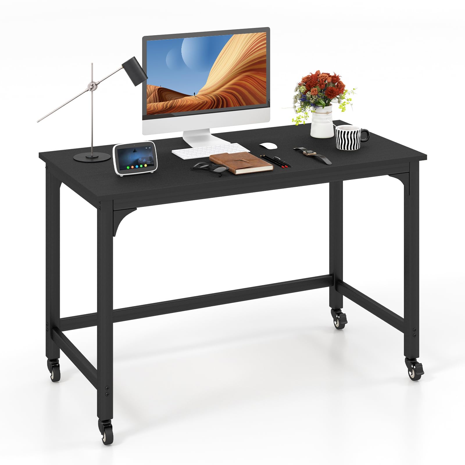Giantex 48" Rolling Computer Desk