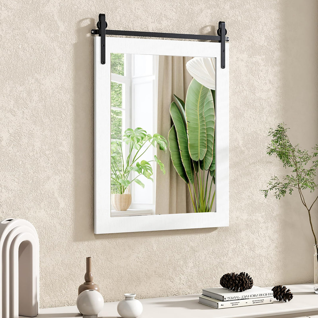 CHARMAID Farmhouse Wall Mirror