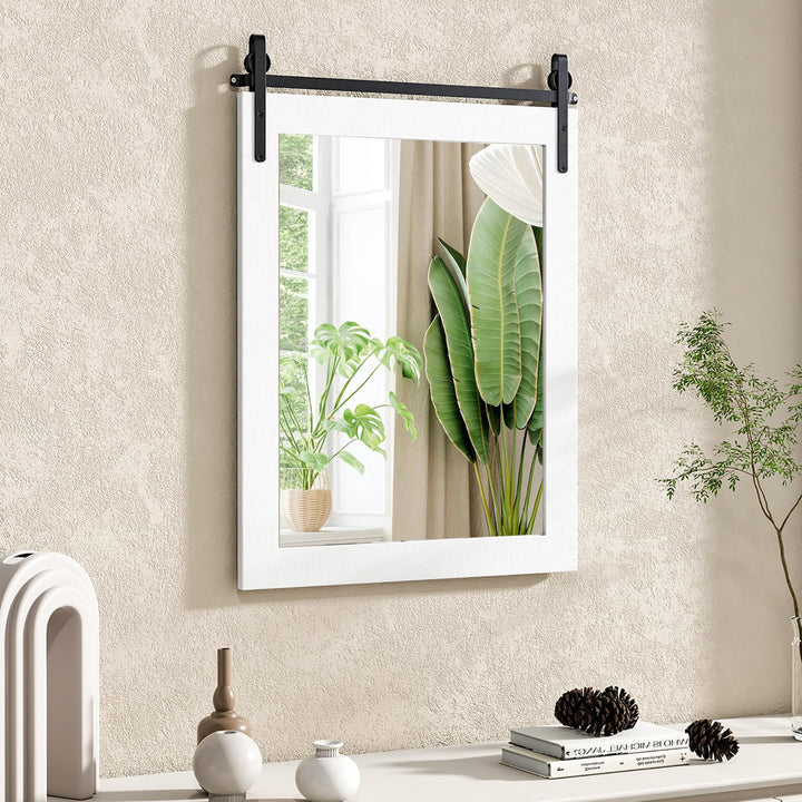 CHARMAID Farmhouse Wall Mirror